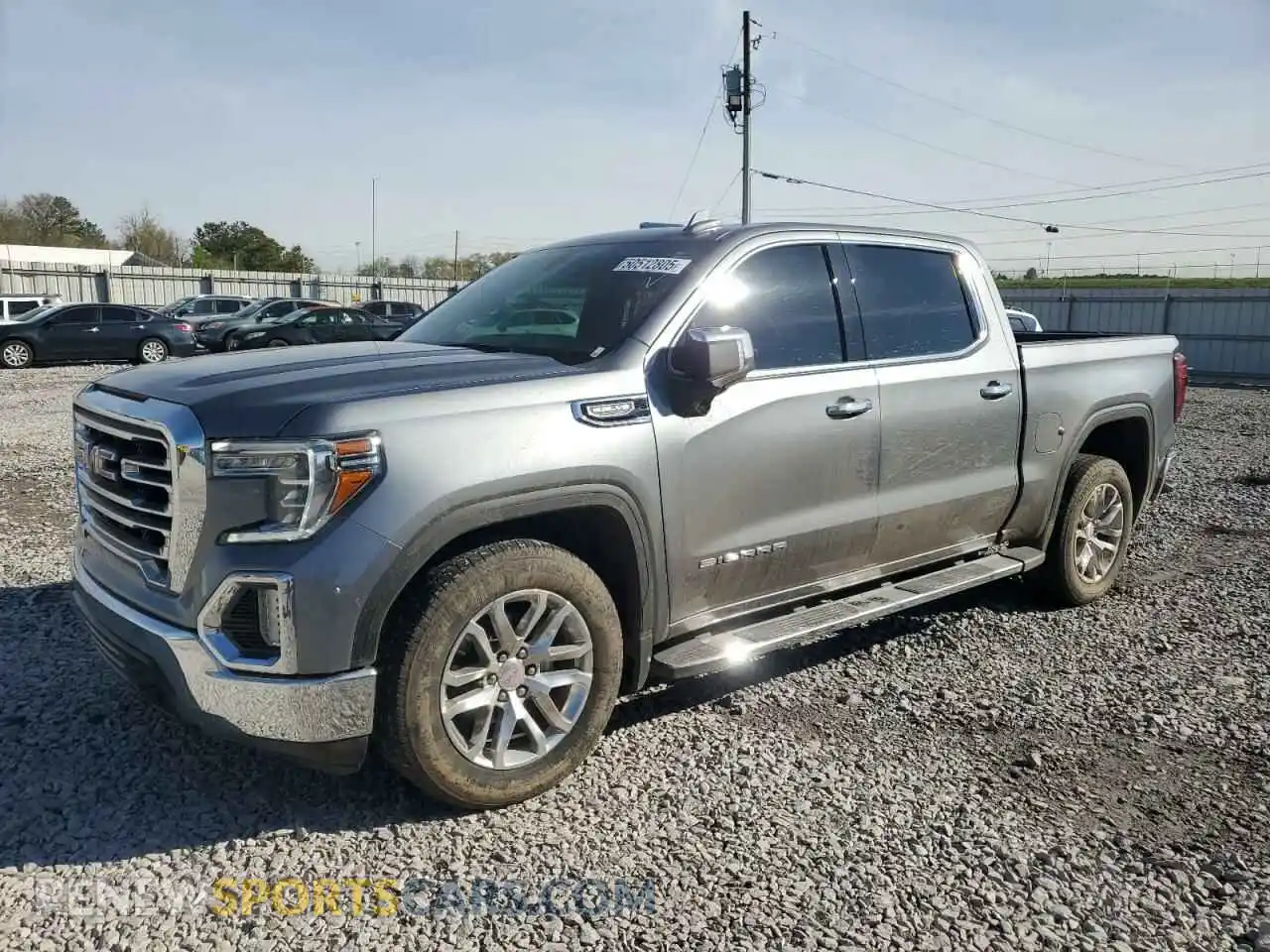 1 Photograph of a damaged car 3GTP8DED1MG433466 GMC SIERRA 2021