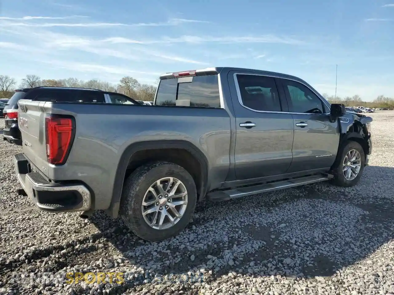 3 Photograph of a damaged car 3GTP8DED1MG433466 GMC SIERRA 2021