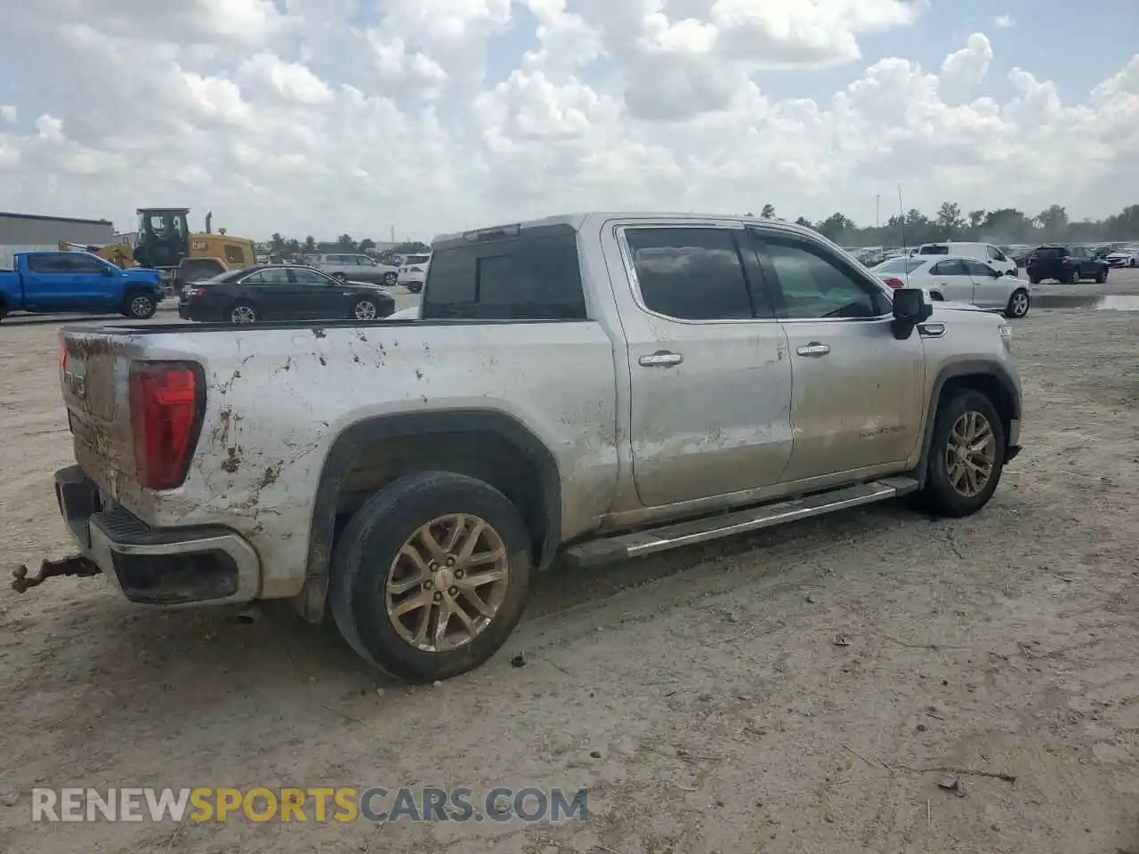 3 Photograph of a damaged car 3GTP8DED3MG151846 GMC SIERRA 2021