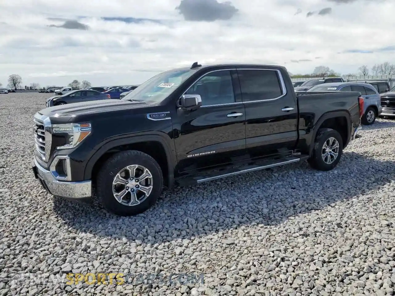1 Photograph of a damaged car 3GTP8DED7MG178614 GMC SIERRA 2021