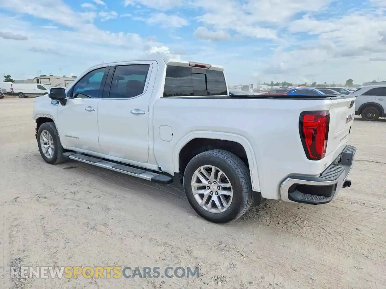 2 Photograph of a damaged car 3GTP8DED7MG429681 GMC SIERRA 2021