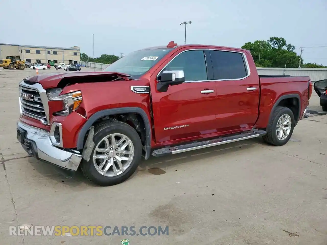1 Photograph of a damaged car 3GTP8DED9MG377356 GMC SIERRA 2021