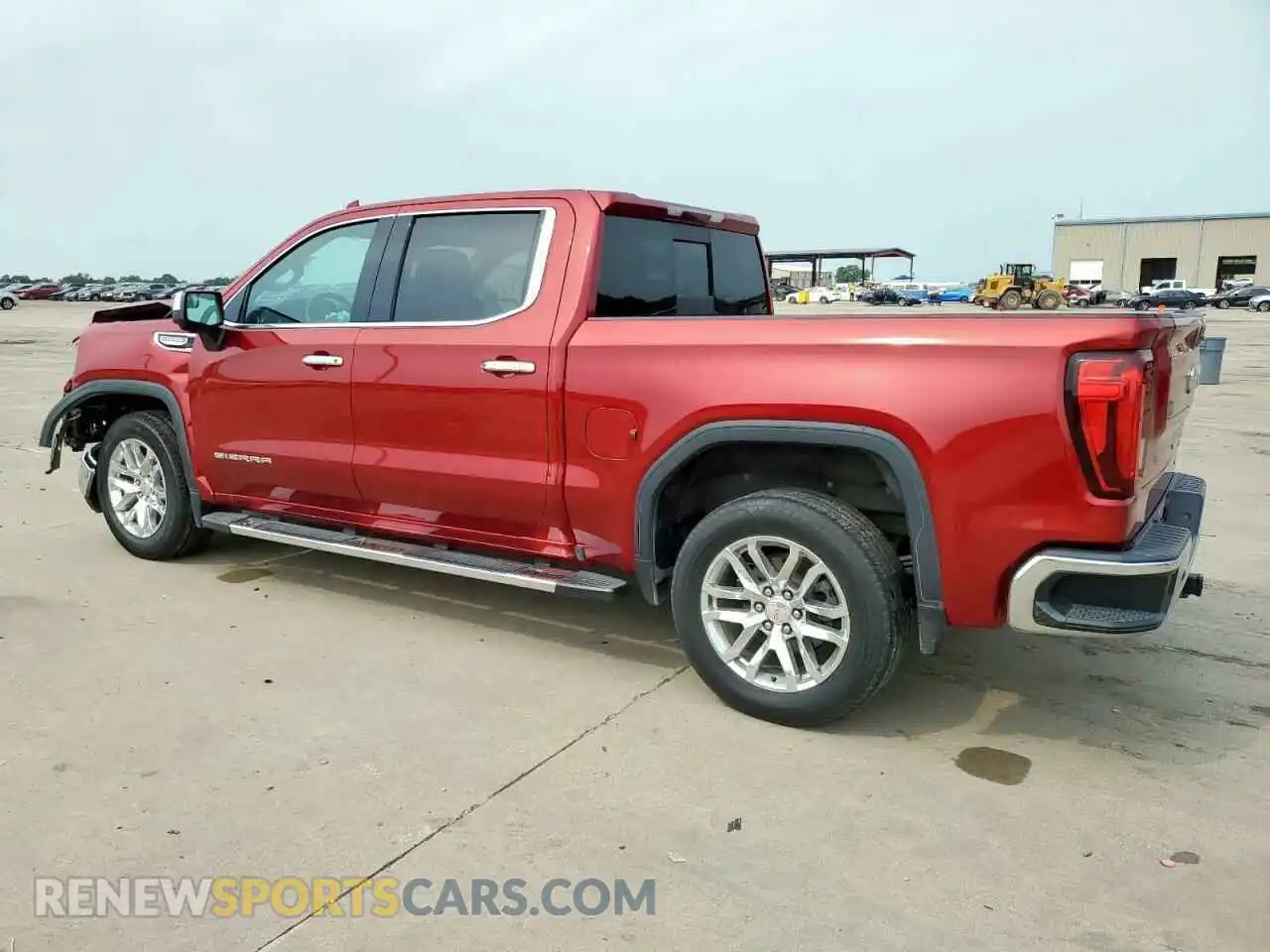 2 Photograph of a damaged car 3GTP8DED9MG377356 GMC SIERRA 2021