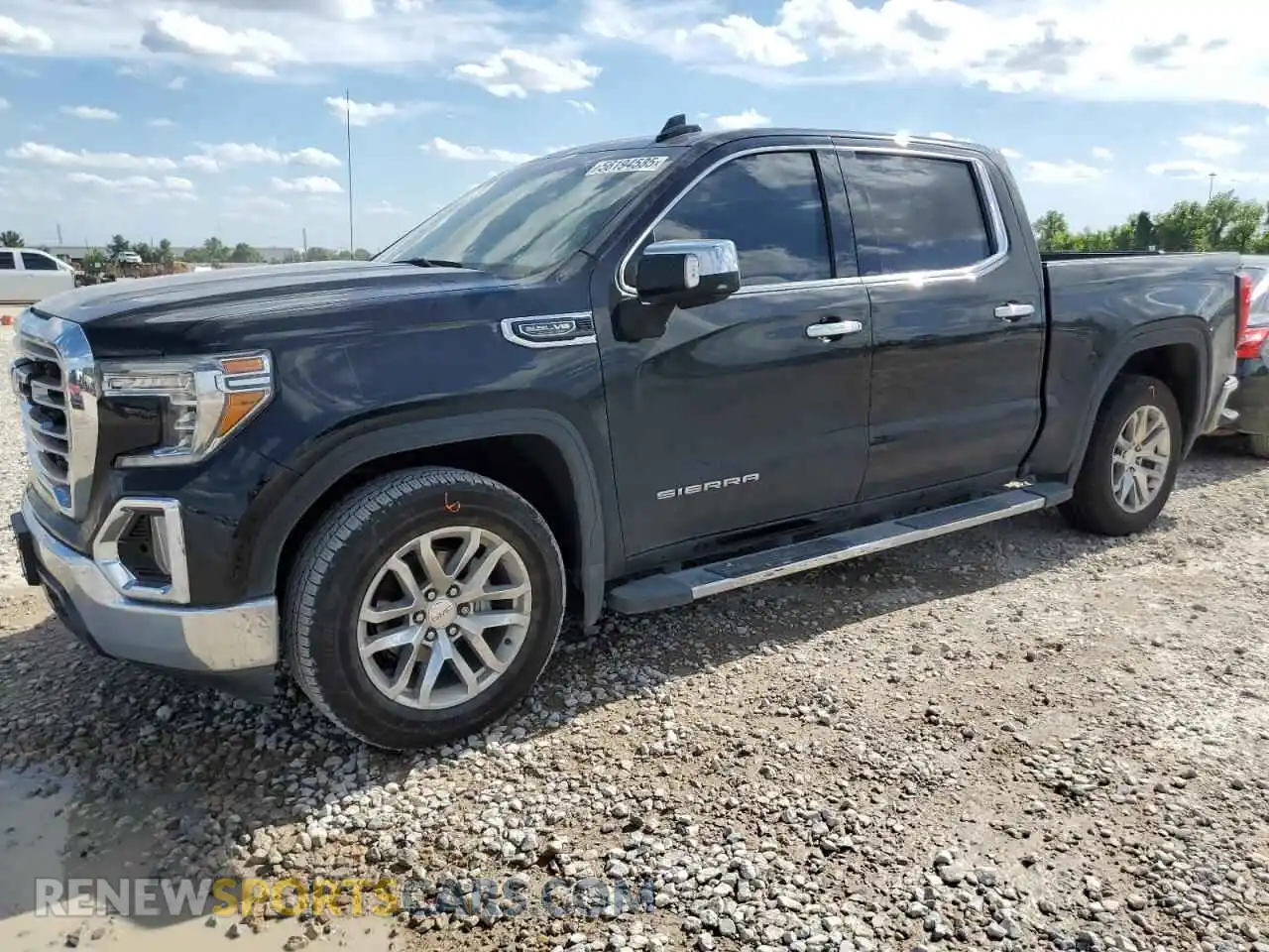 1 Photograph of a damaged car 3GTP8DED9MG412462 GMC SIERRA 2021