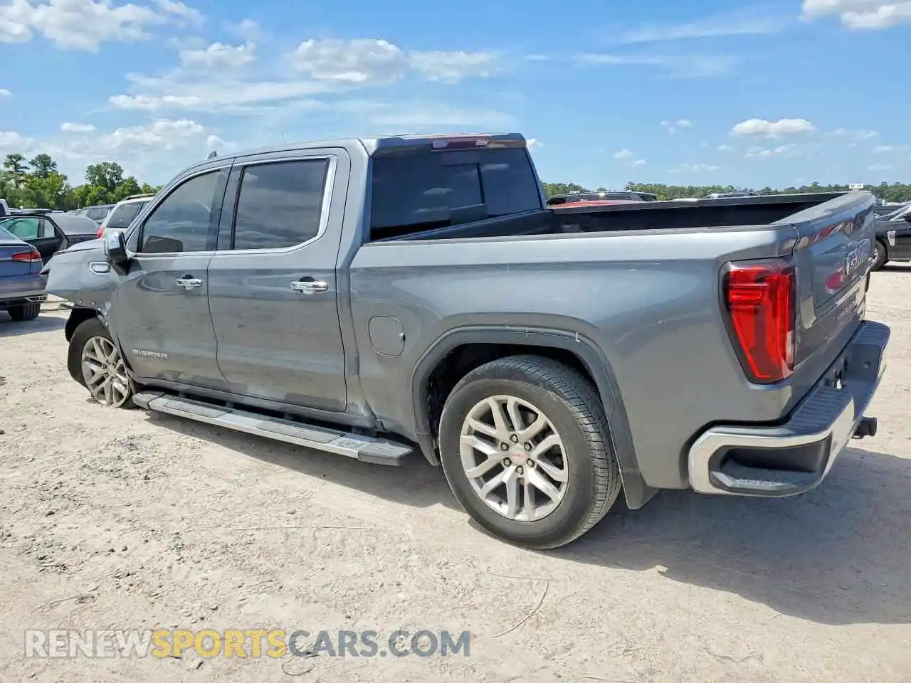 2 Photograph of a damaged car 3GTP8DEDXMG415032 GMC SIERRA 2021