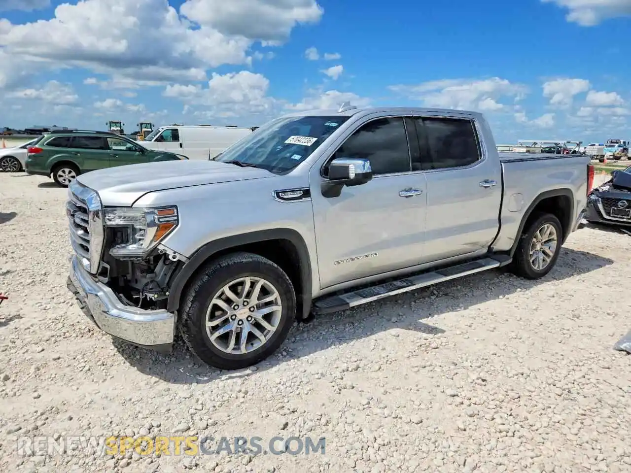 1 Фотография поврежденного автомобиля 3GTP8DEDXMG479250 GMC SIERRA 2021