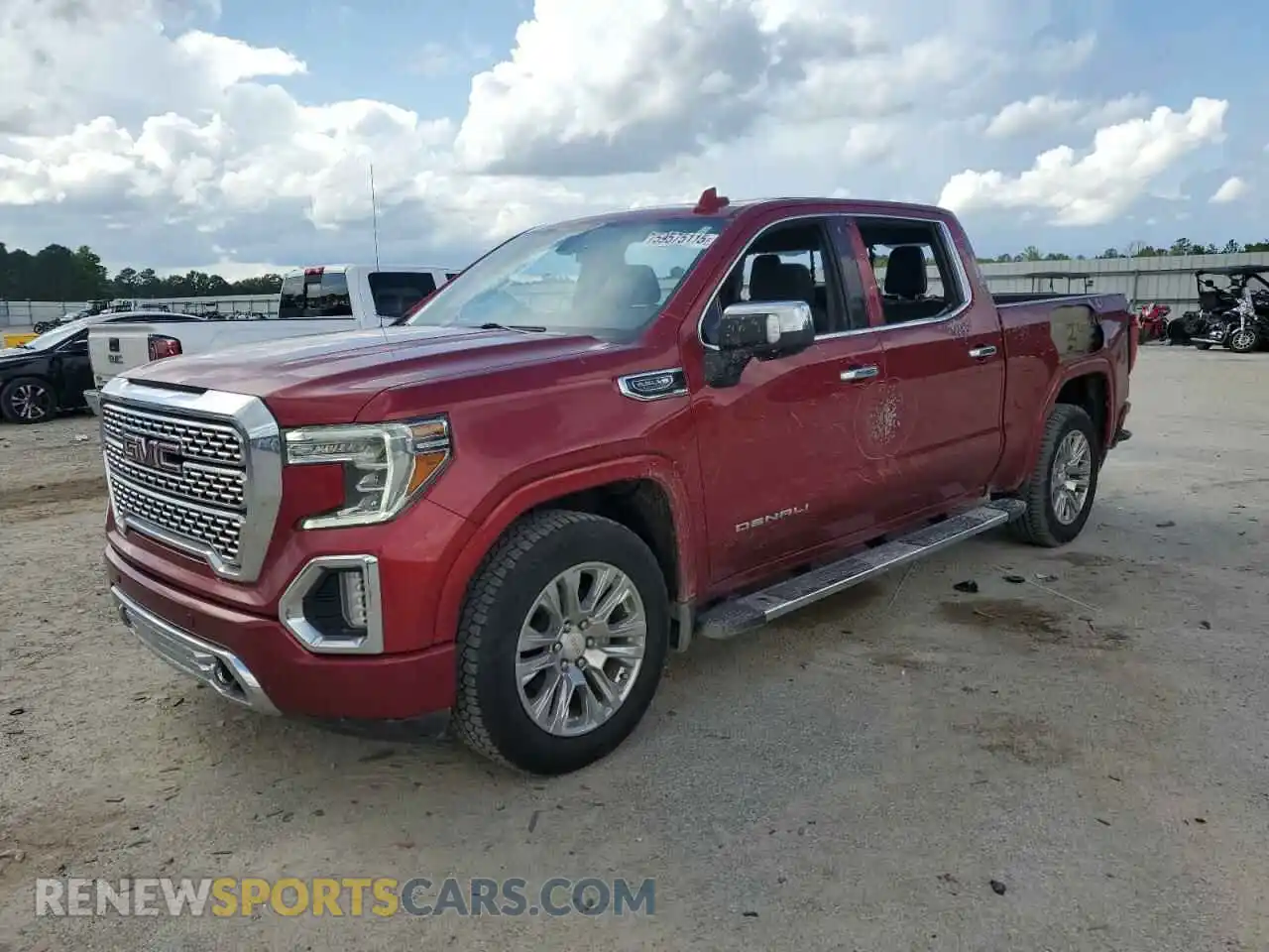 1 Photograph of a damaged car 3GTP8FED0MG477194 GMC SIERRA 2021
