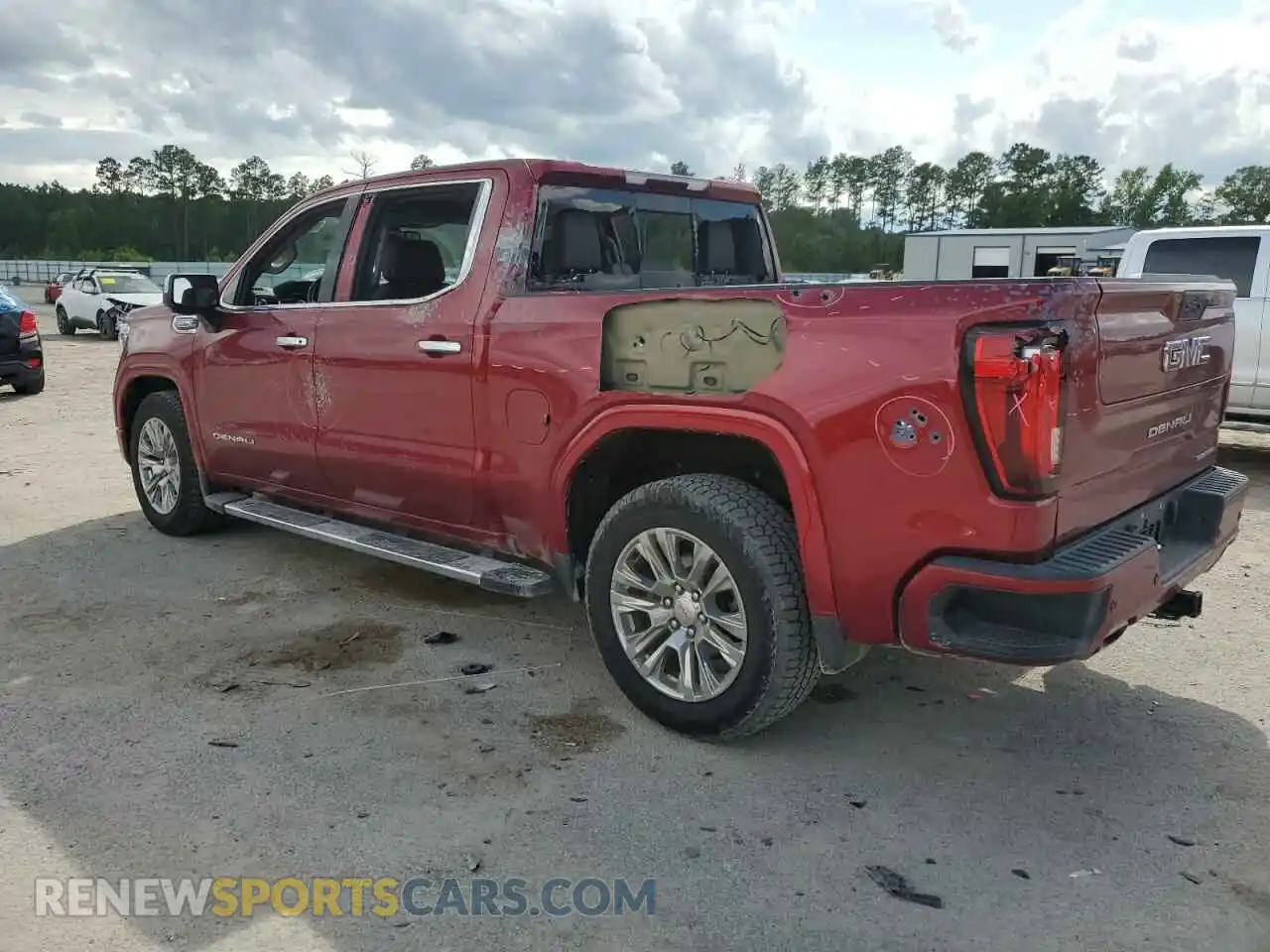 2 Photograph of a damaged car 3GTP8FED0MG477194 GMC SIERRA 2021