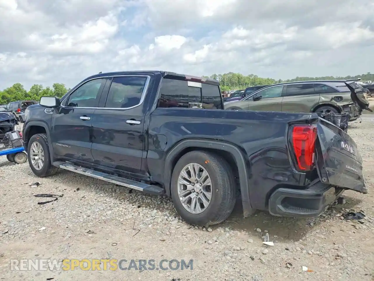 2 Photograph of a damaged car 3GTP8FED4MG402613 GMC SIERRA 2021