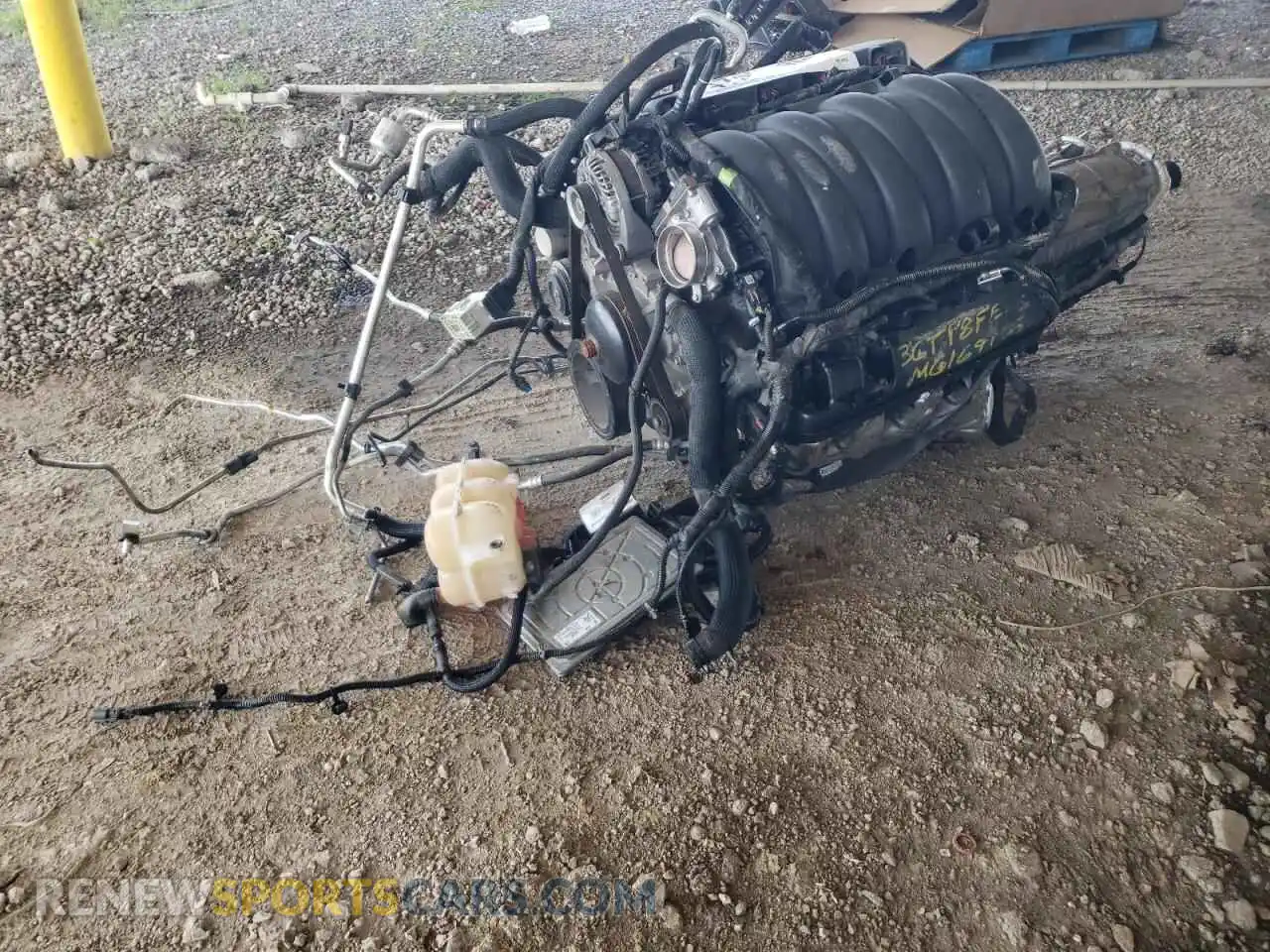 1 Photograph of a damaged car 3GTP8FED6MG169155 GMC SIERRA 2021