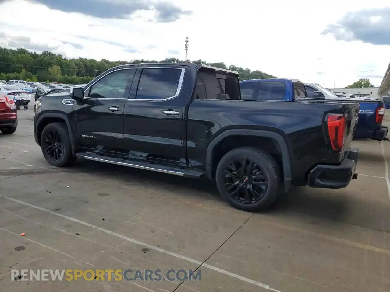 2 Photograph of a damaged car 3GTP8FED8MG122824 GMC SIERRA 2021