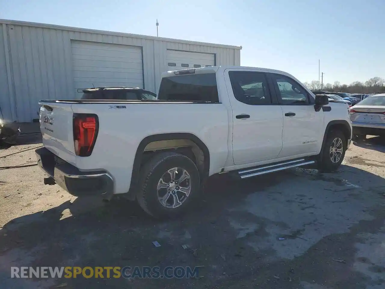 3 Photograph of a damaged car 3GTP9AEH8MG246031 GMC SIERRA 2021