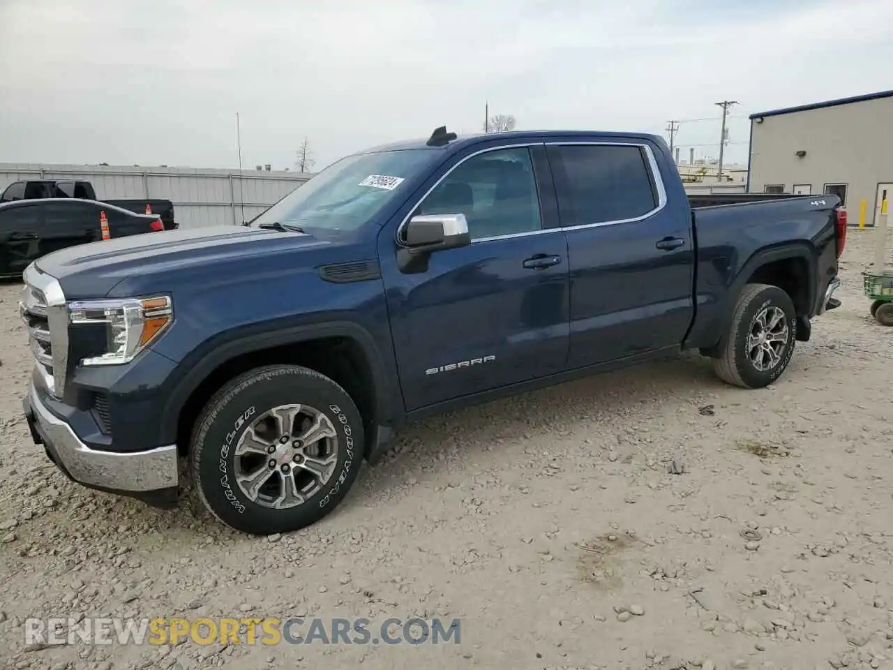 1 Photograph of a damaged car 3GTP9BEK3MG109998 GMC SIERRA 2021