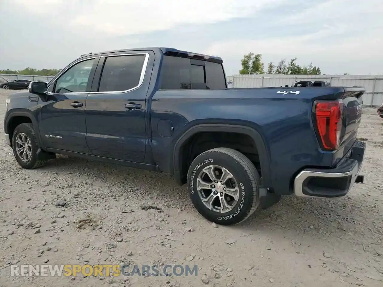 2 Photograph of a damaged car 3GTP9BEK3MG109998 GMC SIERRA 2021