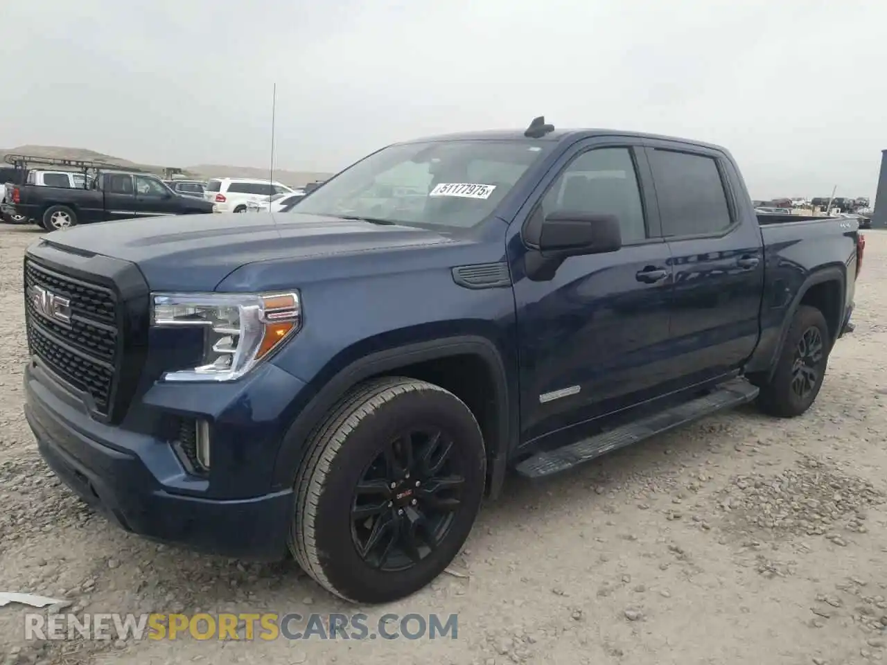 1 Photograph of a damaged car 3GTP9CEK4MG481887 GMC SIERRA 2021