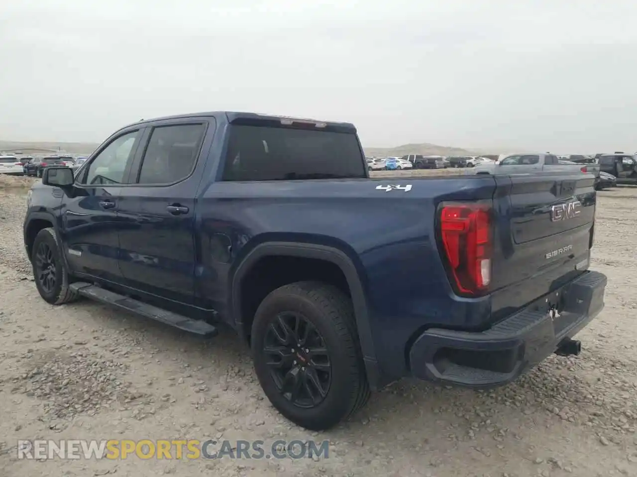 2 Photograph of a damaged car 3GTP9CEK4MG481887 GMC SIERRA 2021