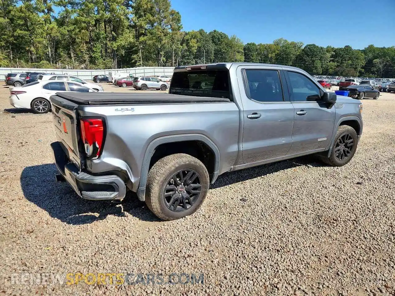 3 fotografías del automóvil dañado 3GTP9CEK9MG268952 GMC SIERRA 2021