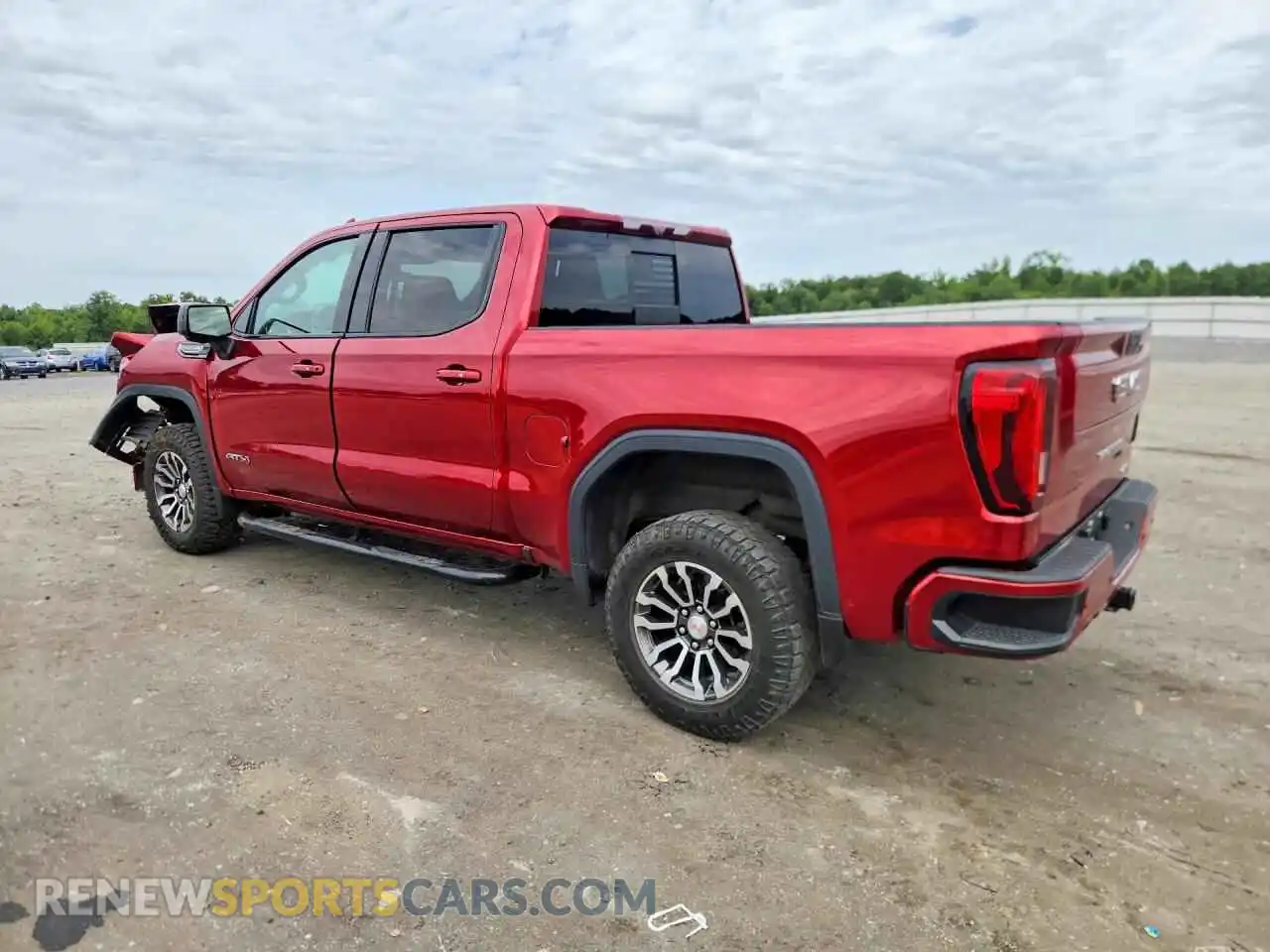 2 Photograph of a damaged car 3GTP9EED0MG291758 GMC SIERRA 2021