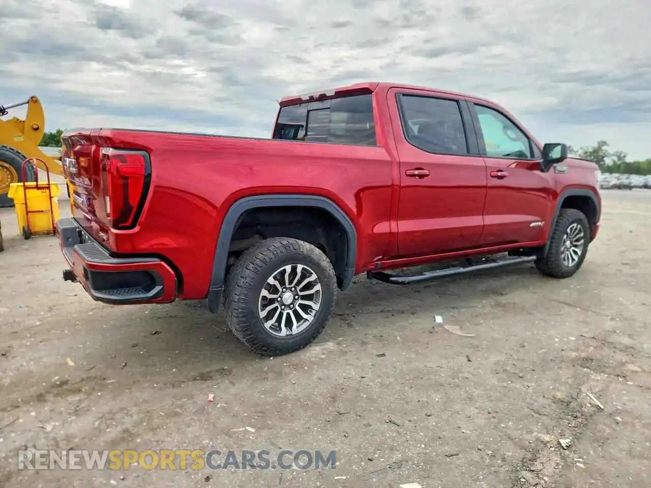 3 Photograph of a damaged car 3GTP9EED0MG291758 GMC SIERRA 2021