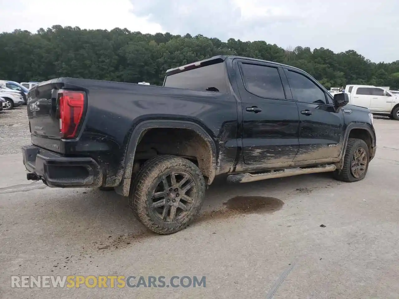 3 Photograph of a damaged car 3GTP9EED0MG400235 GMC SIERRA 2021