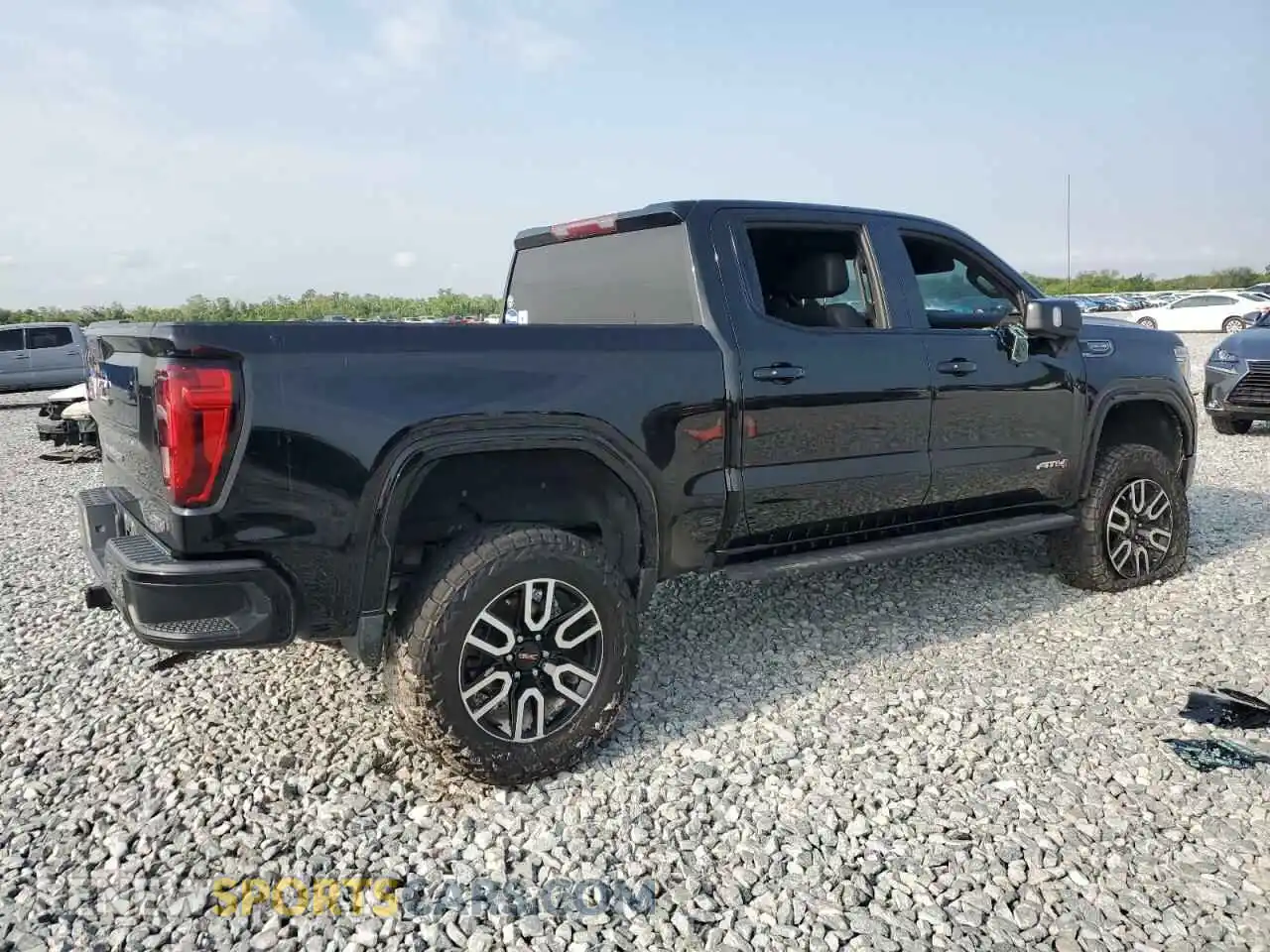 3 Photograph of a damaged car 3GTP9EED1MG457012 GMC SIERRA 2021