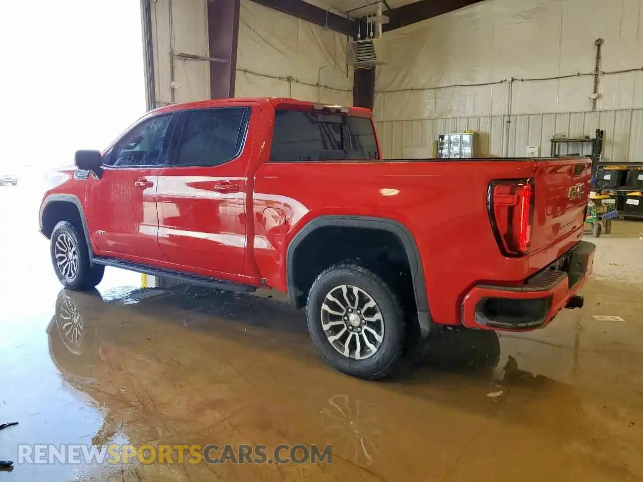 2 Photograph of a damaged car 3GTP9EED2MG186798 GMC SIERRA 2021