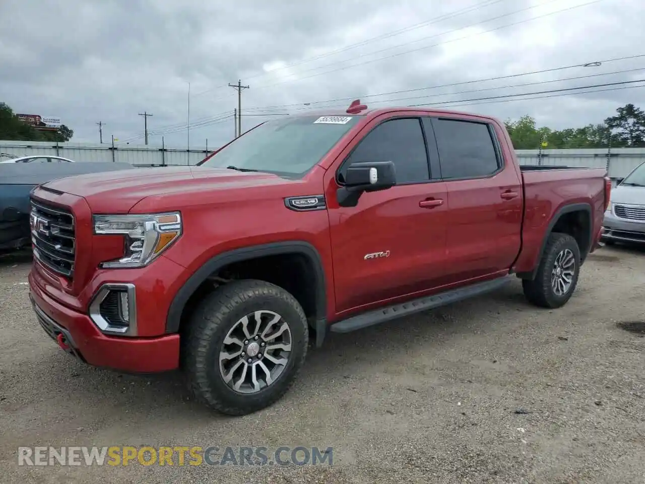 1 Photograph of a damaged car 3GTP9EED2MG203194 GMC SIERRA 2021