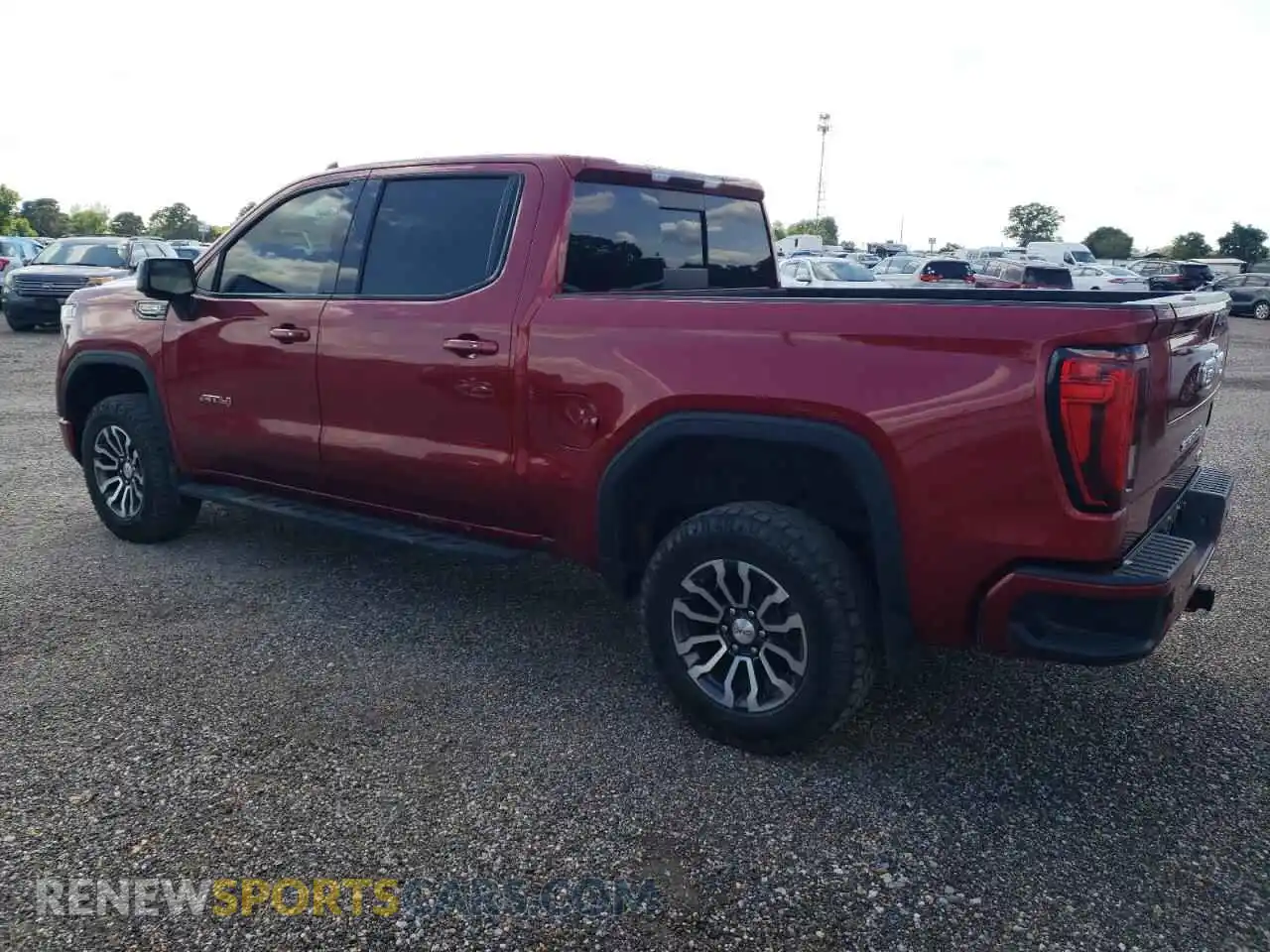 2 Photograph of a damaged car 3GTP9EED2MG203194 GMC SIERRA 2021