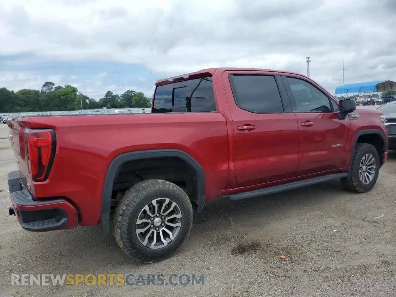 3 Photograph of a damaged car 3GTP9EED2MG203194 GMC SIERRA 2021