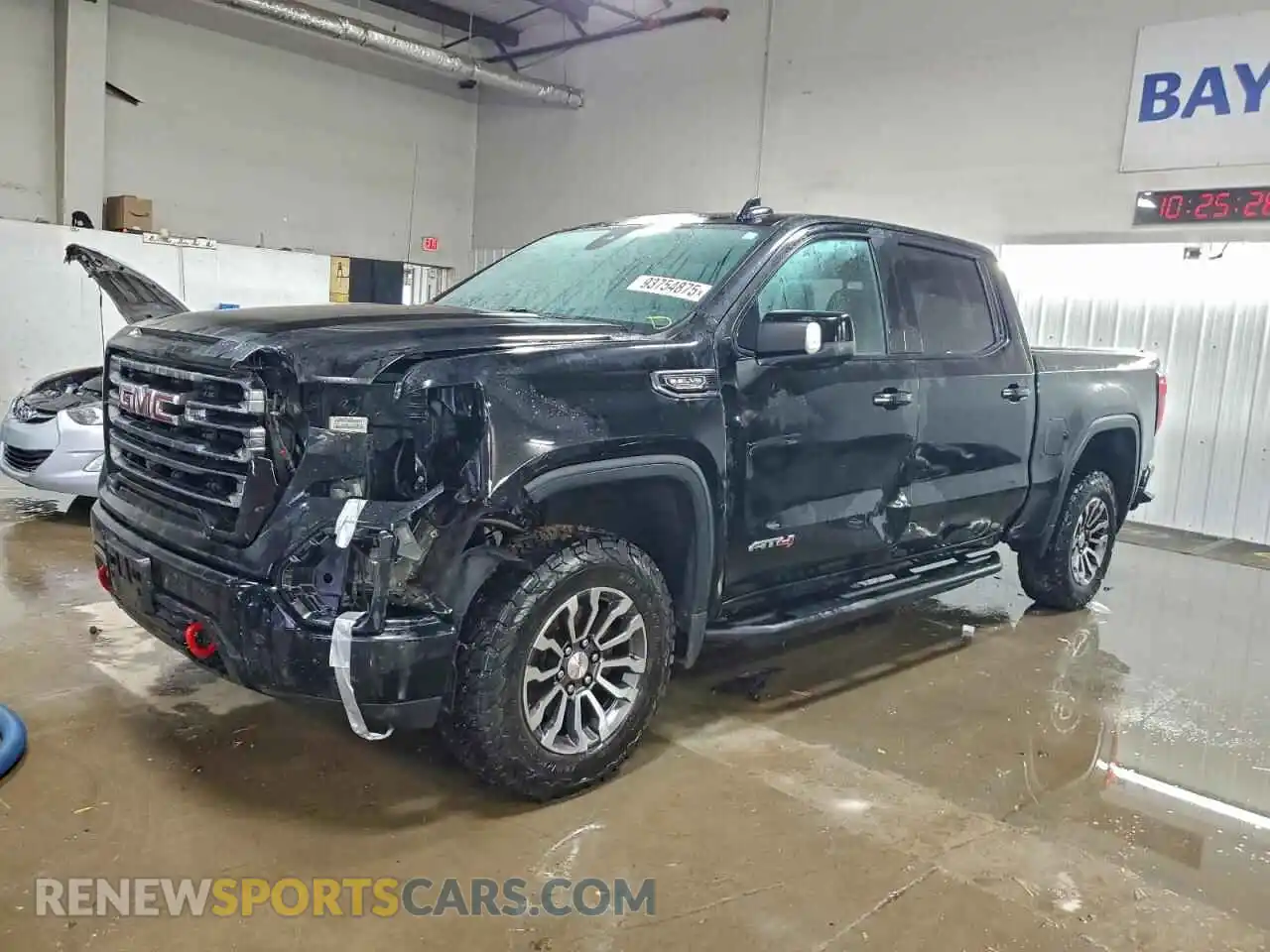 1 Photograph of a damaged car 3GTP9EED2MG243663 GMC SIERRA 2021