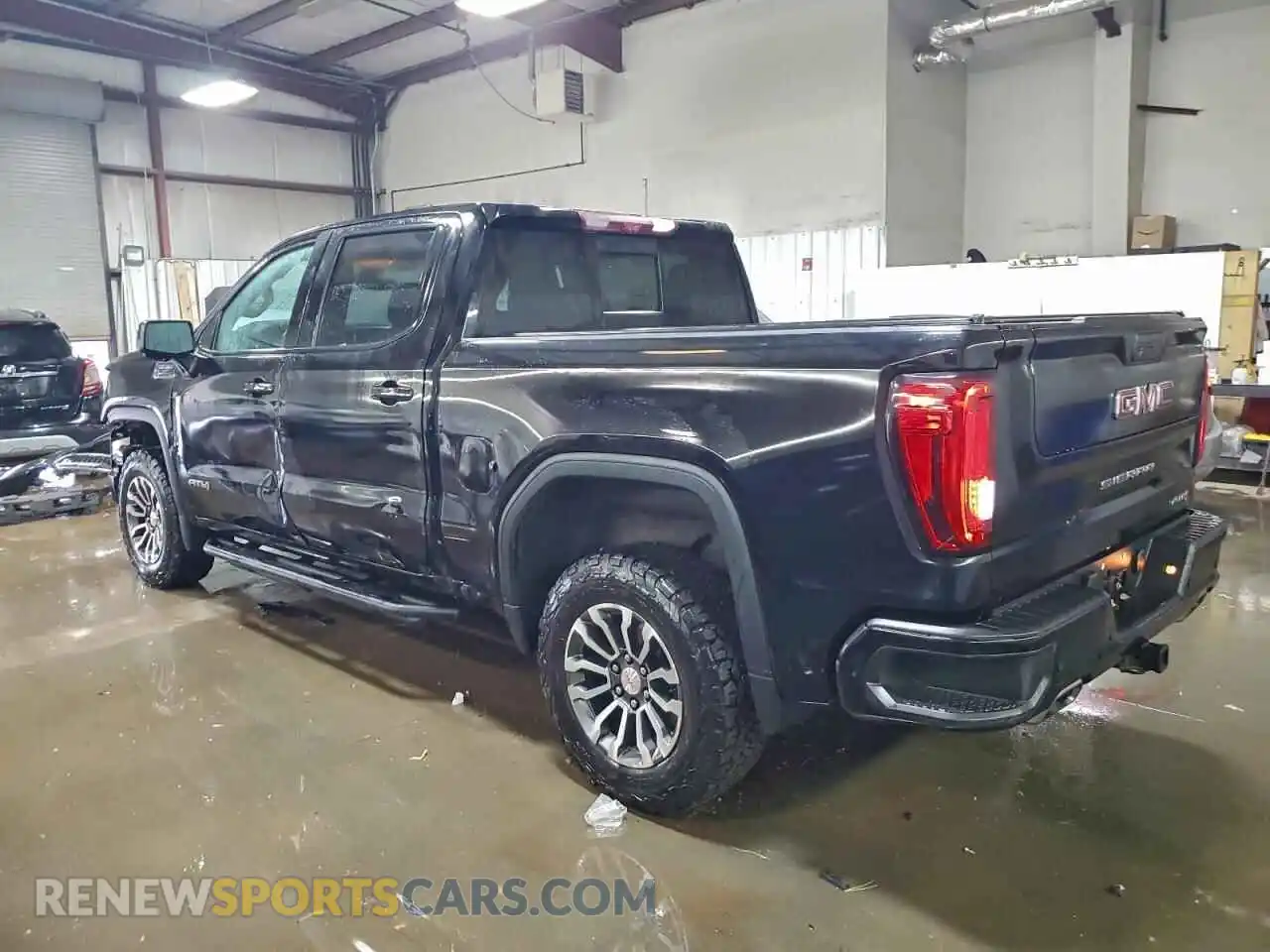 2 Photograph of a damaged car 3GTP9EED2MG243663 GMC SIERRA 2021