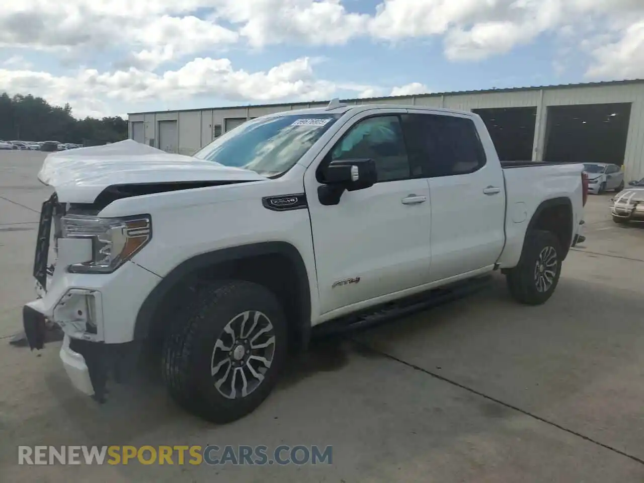 1 Photograph of a damaged car 3GTP9EED2MG266893 GMC SIERRA 2021