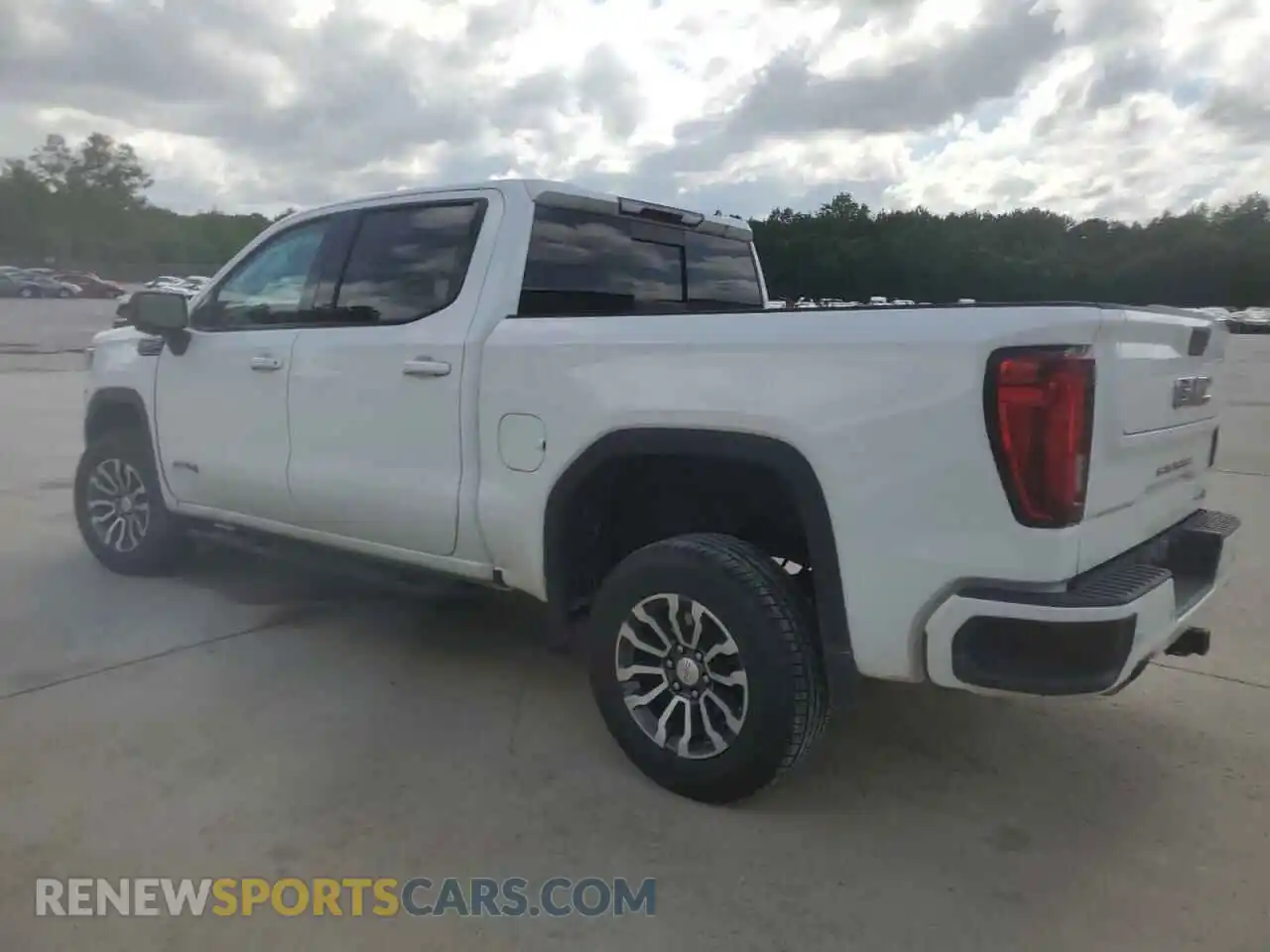 2 Photograph of a damaged car 3GTP9EED2MG266893 GMC SIERRA 2021
