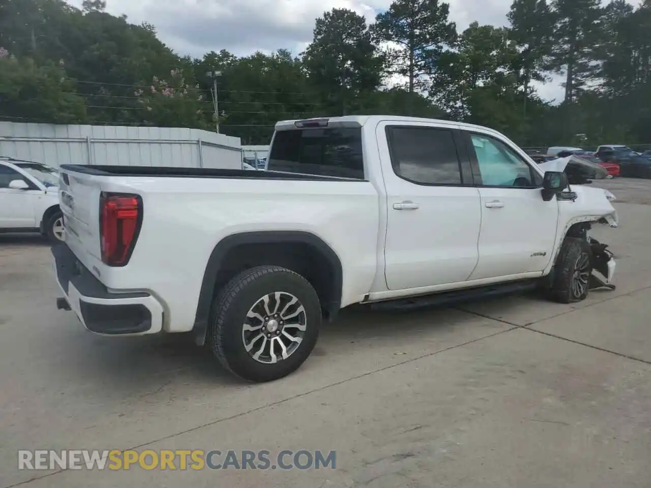 3 Photograph of a damaged car 3GTP9EED2MG266893 GMC SIERRA 2021