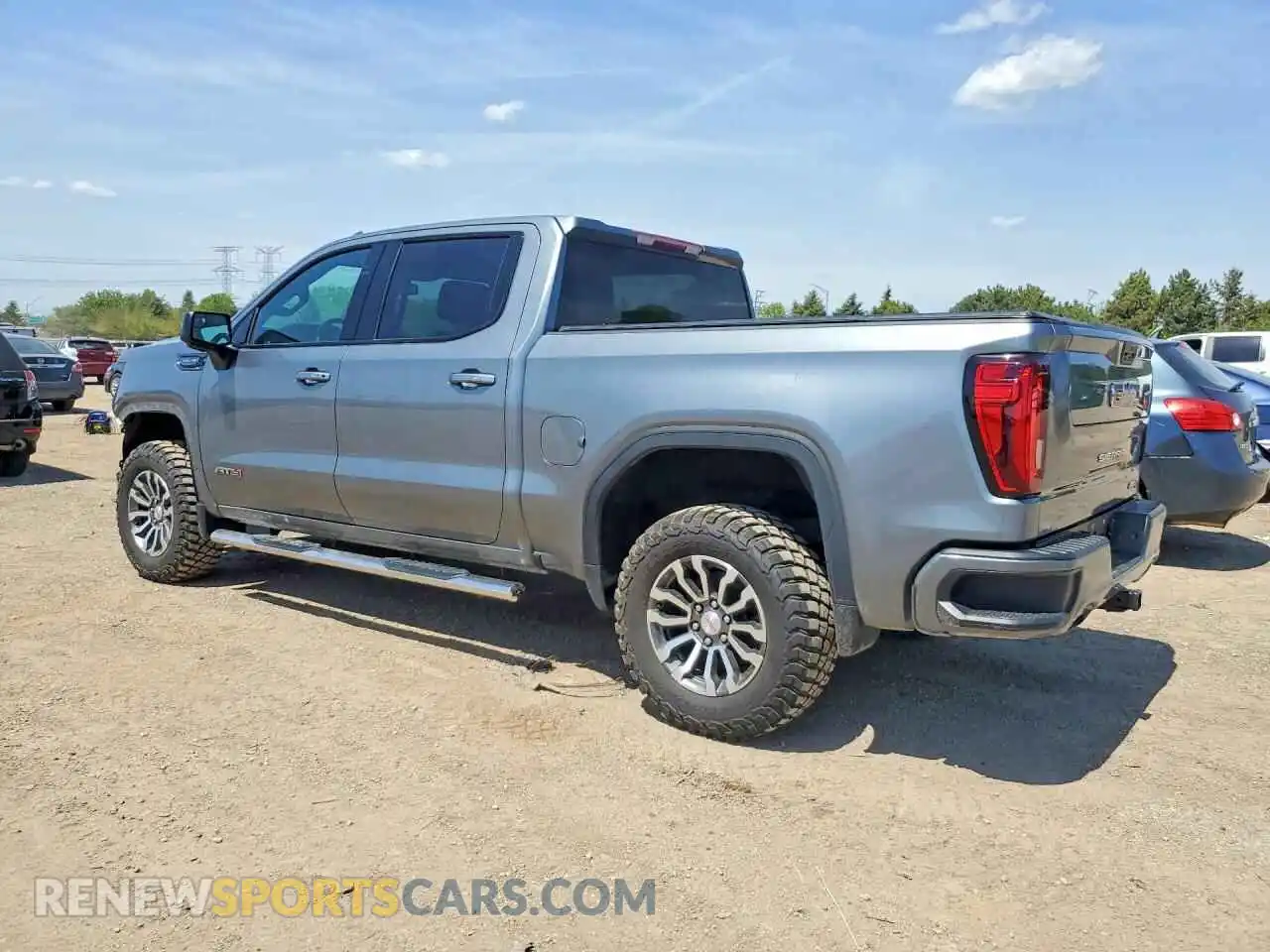 2 Photograph of a damaged car 3GTP9EED2MG398813 GMC SIERRA 2021