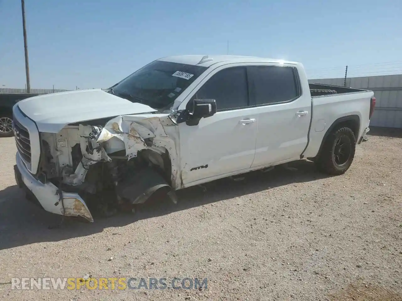 1 fotografías del automóvil dañado 3GTP9EED4MG423064 GMC SIERRA 2021