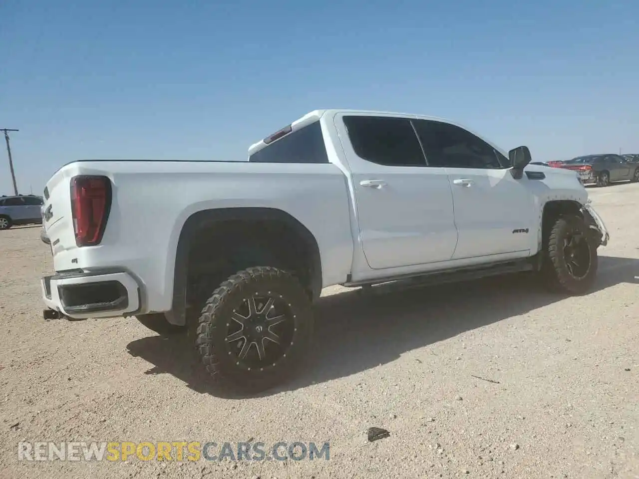 3 fotografías del automóvil dañado 3GTP9EED4MG423064 GMC SIERRA 2021