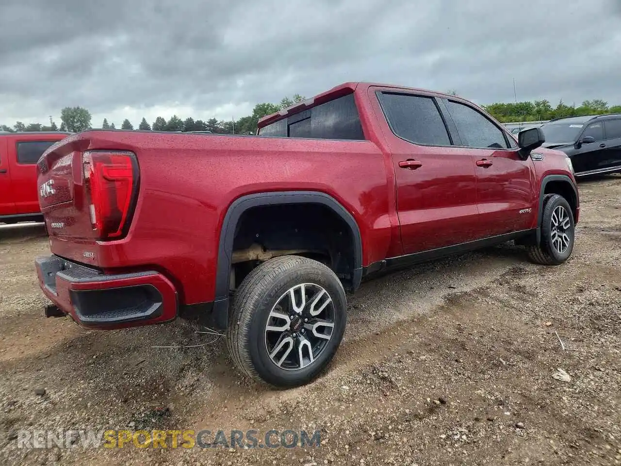 3 Photograph of a damaged car 3GTP9EED5MG256763 GMC SIERRA 2021