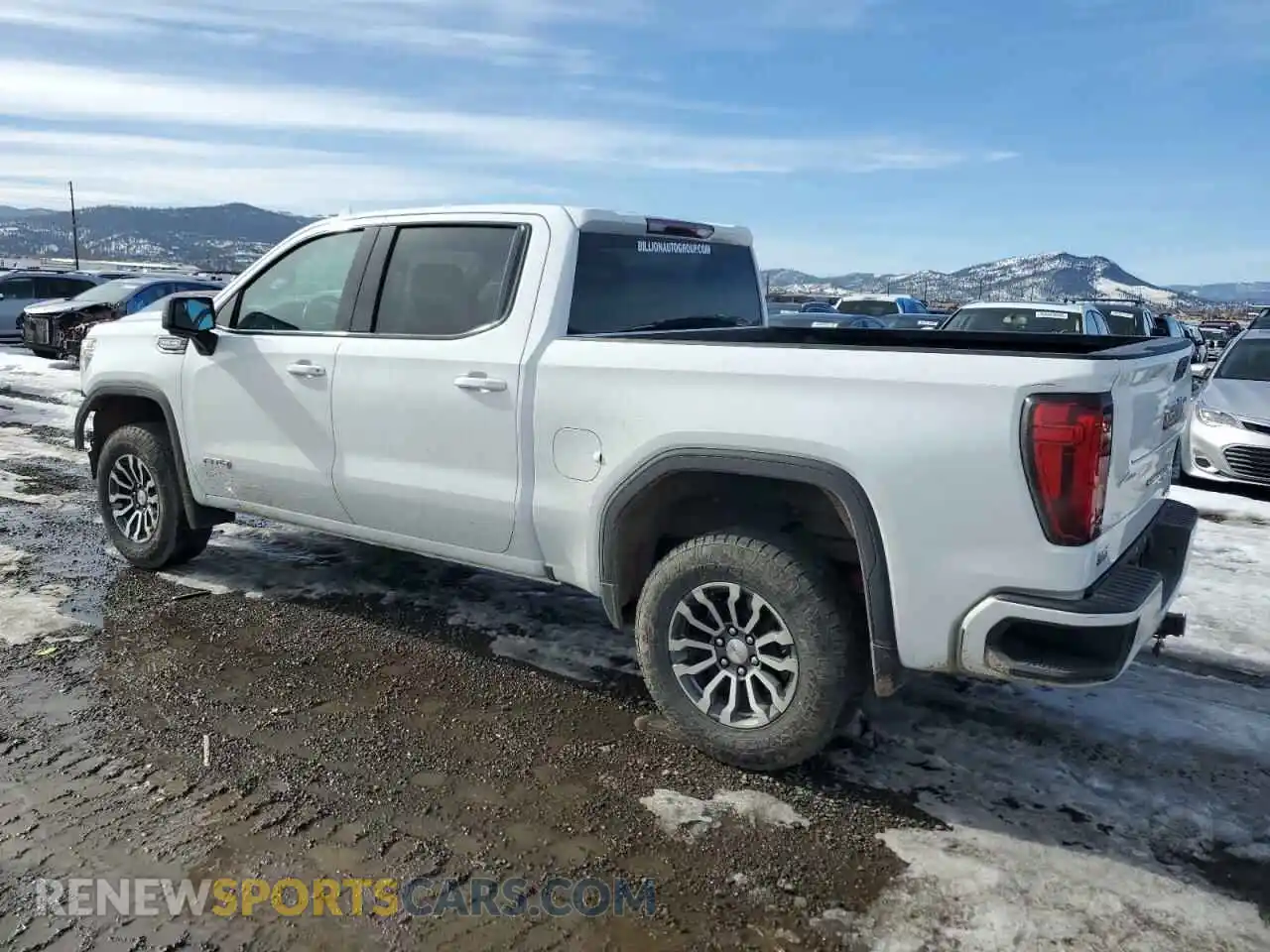 2 Photograph of a damaged car 3GTP9EED5MG386932 GMC SIERRA 2021