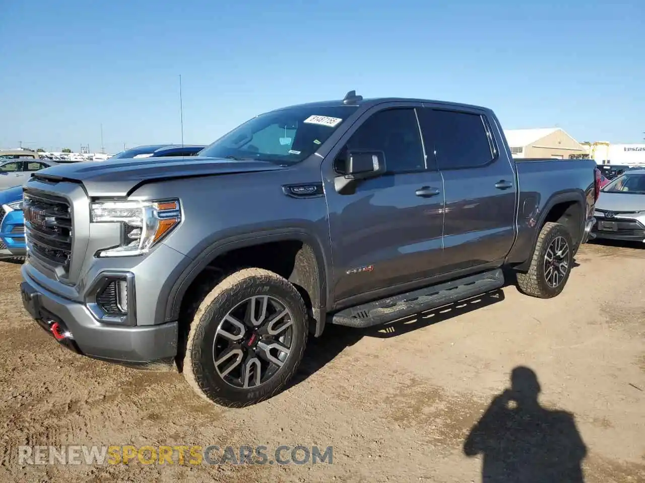 1 Photograph of a damaged car 3GTP9EED5MG416057 GMC SIERRA 2021