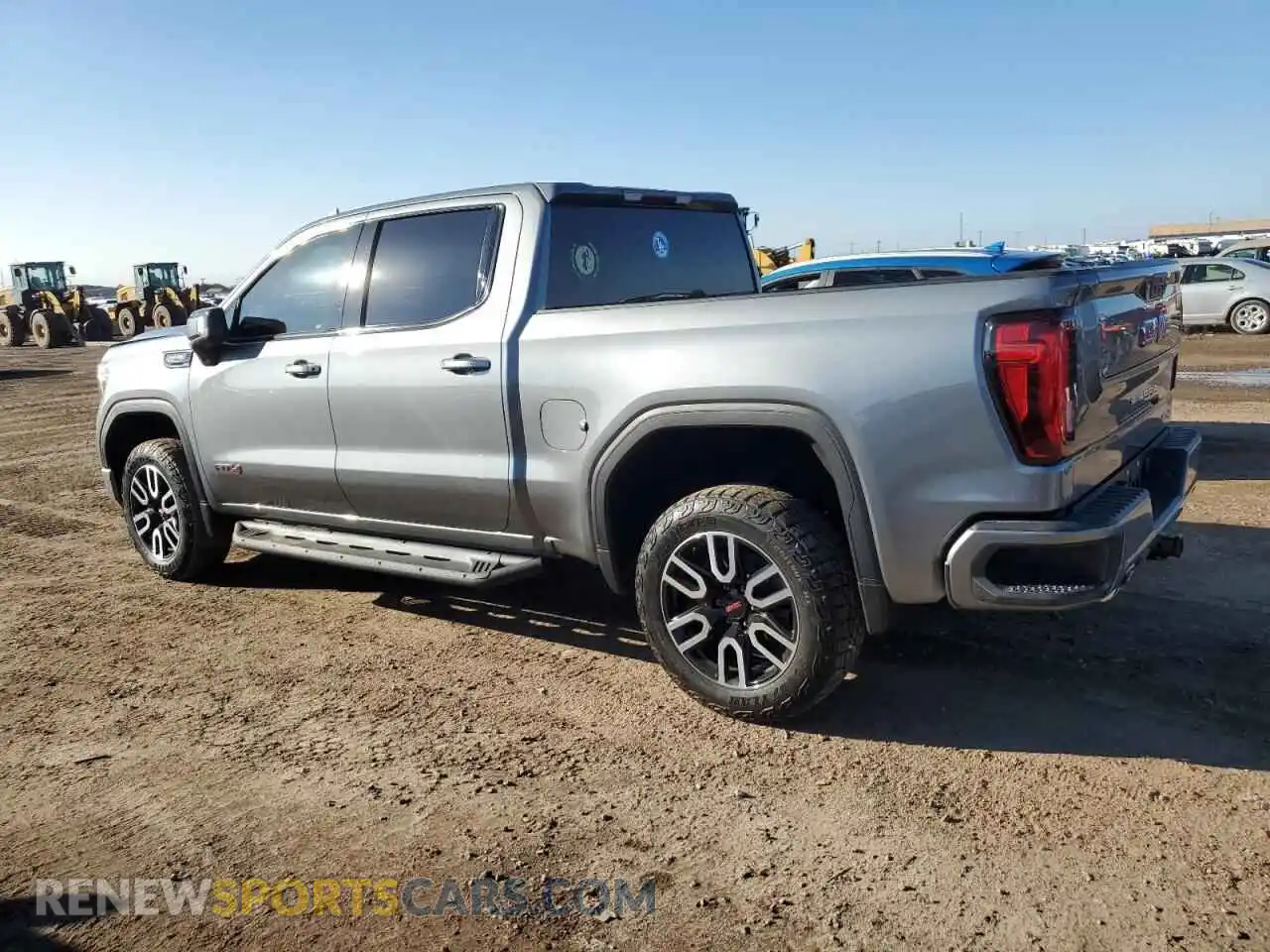 2 Photograph of a damaged car 3GTP9EED5MG416057 GMC SIERRA 2021