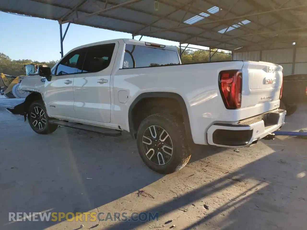 2 Photograph of a damaged car 3GTP9EED6MG418626 GMC SIERRA 2021