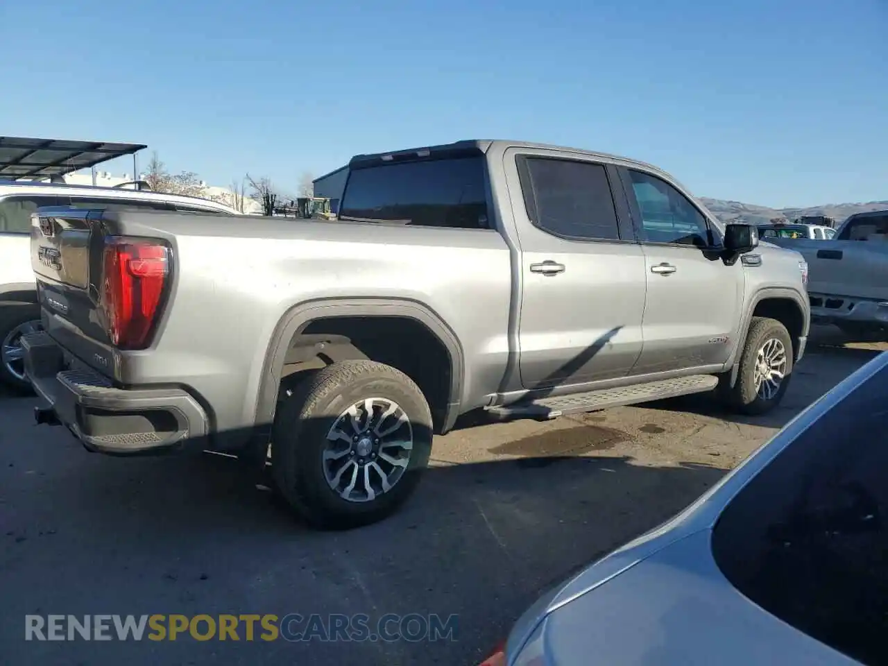 3 Photograph of a damaged car 3GTP9EED7MG184447 GMC SIERRA 2021
