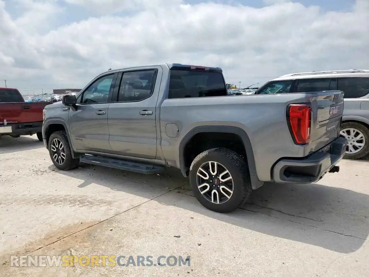 2 Photograph of a damaged car 3GTP9EED7MG419946 GMC SIERRA 2021