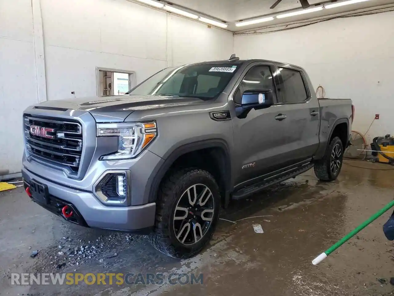1 Photograph of a damaged car 3GTP9EED8MG476012 GMC SIERRA 2021