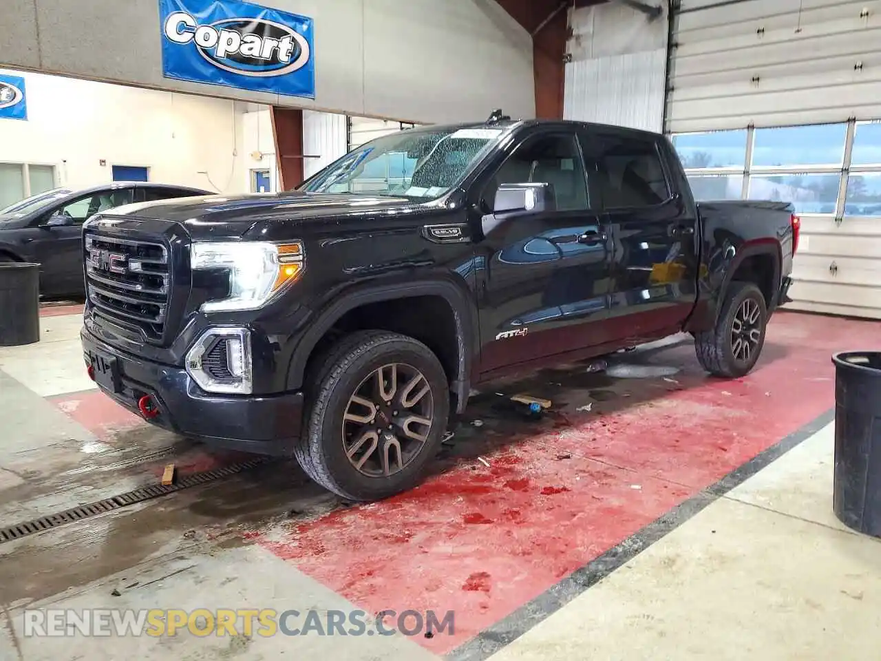 1 Photograph of a damaged car 3GTP9EEDXMG445764 GMC SIERRA 2021