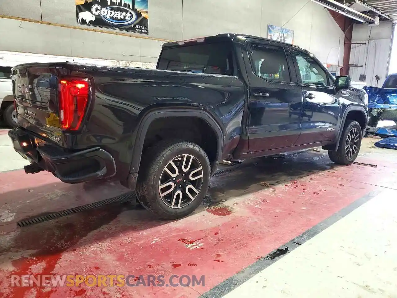 3 Photograph of a damaged car 3GTP9EEDXMG445764 GMC SIERRA 2021
