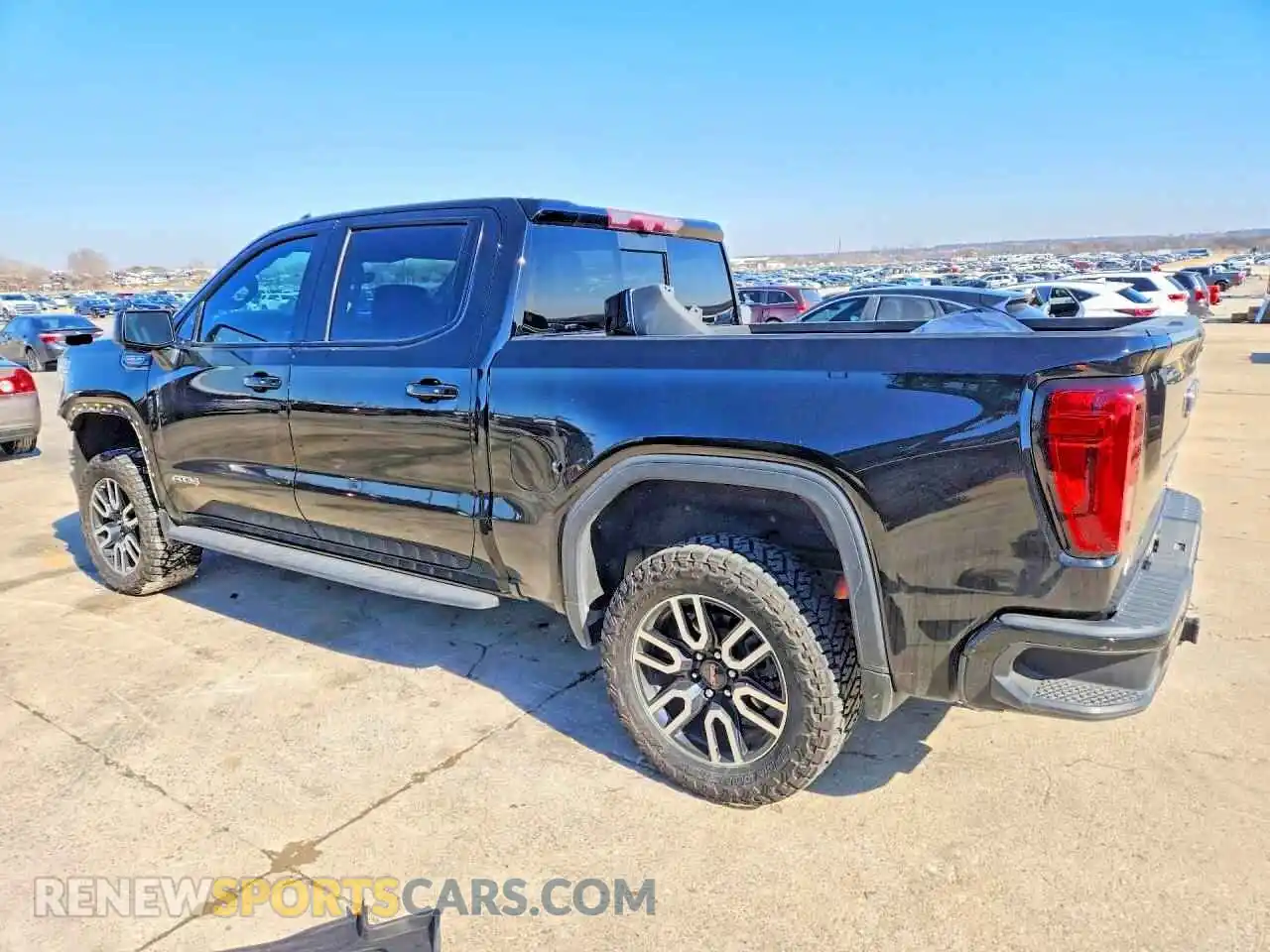 2 Photograph of a damaged car 3GTP9EEL0MG327018 GMC SIERRA 2021