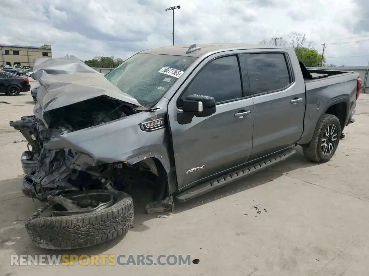1 Photograph of a damaged car 3GTP9EEL1MG160314 GMC SIERRA 2021