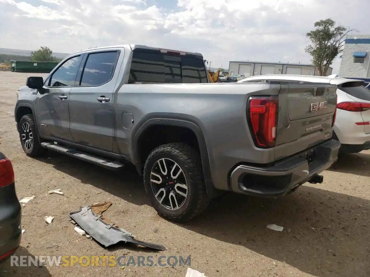 2 Photograph of a damaged car 3GTP9EEL2MG369917 GMC SIERRA 2021